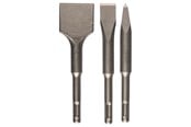 Bormaskin & Bits - Bosch SDS plus-kortmeiselsett, 3 deler 140; 140x20;140x40 mm - 2608690180