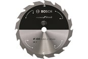 Sirkelsag - Bosch Standard for Wood-sirkelsagblad for batteridrevne sager 184x1,6/1,1x16 T16 - 2608837697
