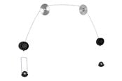 Veggmontering, AV-braketter & AV-møbler - Deltaco ultra-slim picture wall 37"-70" 50kg 1 - Max 50 kg - recommended for 70" - ARM-1104