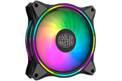 Kabinettvifte - Cooler Master MasterFan MF120 HALO - Kabinettvifte - 120mm - Svart med RGB LED-lys - 30 dBA - MFL-B2DN-18NPA-R1