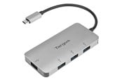 USB-hub - Targus USB-C to 4-Port USB-A Hub USB-hub - USB 3.2 - 4 porter - Sølv - ACH226EU