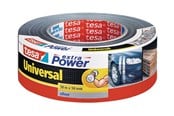 Tape & Lim - tesa extra Power universal gaffatape 48 mm x 50 m sølv - 56389-00000-11
