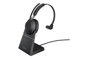 Hodetelefoner - Jabra Evolve2 65 Link380a MS Mono Stand Black - 26599-899-989