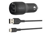 Mobil - Adaptere og ladere - Belkin BOOST CHARGE Dual Charger - CCE001bt1MBK