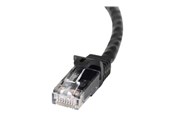 Nettverkskabel - StarTech.com Cat6 Ethernet Cable - 30.5 m - black - Svart - 30m - N6PATCH100BK
