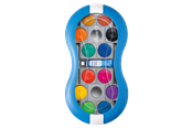 Hobbyartikler - Pelikan SPACE+® maleboks 12 farger (blå) - 724617