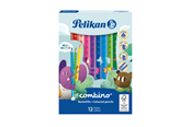 Hobbyartikler - Pelikan PELIKAN 12 COMBINO JUMBO FARGEBLYANTER - 100401660