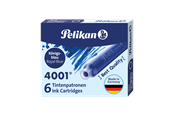 Skrive- & Tegneverktøy - Pelikan PELIKAN BLEKKPATRON 4001 TP/6 BLÅ - 100401545