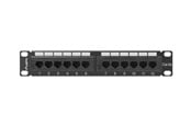 Tilbehør - Lanberg PPU5-9012-B - patch panel - 1U - 10" - PPU5-9012-B