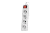 Strømkabel (ekstern) - Lanberg - power strip - 2500 Watt - PS1-04E-0150-W