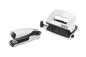 Hullemaskin & Stiftemaskin - Leitz Stift- & Hullesett Mini WOW Hvit - 55612001