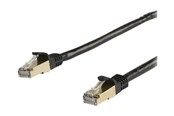 Nettverkskabel - StarTech.com 7m CAT6a Ethernet Cable - Black RJ45 Shielded Cable Snagless - patch cable - 7 m - black - Svart - 7m - 6ASPAT7MBK