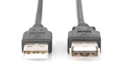USB - DIGITUS USB 2.0 Extension Cable - 3m - AK-300202-030-S