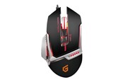 Mus - Conceptronic DJEBBEL 8 - mouse - USB - black silver - Mus - Optisk - 8 - Sølv - DJEBBEL02B