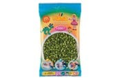 Kreative leker - Hama Beads - Olive Green 1000pcs - 207-84