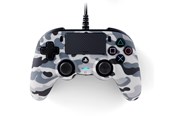Spill - Tilbehør - NACON PS4 Nacon Wired Compact Controller - Camo Grey - Wired Controller - Sony PlayStation 4 - 3499550383461