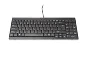 Tastatur - DIGITUS US Tastatur für TFT-Konsolen - Tastatur - Engelsk (USA) - Svart - DS-72000US
