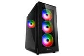Kabinett - Sharkoon TG5 PRO RGB - Kabinett - Tower - Svart - 4044951029105