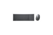 Tastatur - Dell Pro Plus Compact Keyboard and Mouse US International (QWERTY) - Tastatur & Mussett - Grå - 580-AIWM