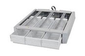 Veggmontering, AV-braketter & AV-møbler - Ergotron Supplemental Triple Drawer - mounting component - Max - recommended for - 97-849