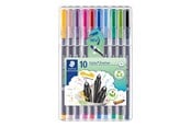 Skrive- & Tegneverktøy - Staedtler Fineliner triplus 10 pcs box - 334 SB10