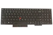 Tastatur - Lenovo Chicony - Bærbart tastatur - til utskifting - Finsk - Svart - 01YP625