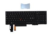 Tastatur - Lenovo Lite-On - Bærbart tastatur - til utskifting - Nordisk - Svart - 01YP719