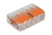 Koblingsutstyr - WAGO SAMLEMUFFE 5X0.2-4MM2 TRANSPARANT - 221-415