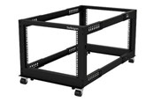 Rackskap - StarTech.com 8U Open Frame Rack - 4 Post - 22-40 in. Adjustable Depth rack - 8U - 4POSTRACK8U