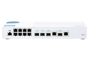Switch/splitter - QNAP QSW-M408-2C Entry-level 10GbE Layer 2 Web Managed Switch for SMB Network Deployment - QSW-M408-2C