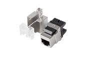 Tilbehør - Lanberg KSF6-1000 Keystone Module RJ45 - LSA CAT.6 FTP 180° - KSF6-1000