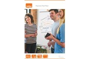 Konferanse & Presentasjon - Nobo Flippoverblokk Blanke ark 65x95cm 50 ark - 1915100