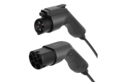 Lading av elbil - Deltaco e-Charge kabel type 2 til type 1 1 fase 16A 5m - EV-1105