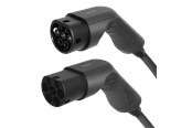 Lading av elbil - Deltaco e-Charge kabel type 2 til type 2 1 fase 32A 5m - EV-1215
