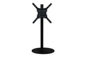 Veggmontering, AV-braketter & AV-møbler - ConnecTech Sinox StandView TV Floor Mount with rotatable top - 26"-65" - Matte black - Max 25 kg - recommended for 55" - SWB7160