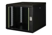 Rackskap - DIGITUS DN-19 09U-6/6-SW - 9U - Wall Mounting Rack Cabinet - DN-19 09U-6/6-SW