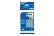 Papir, Fotopapir & Etiketter - Brother TZe RL34 12mm light blue/gold ribbon tape (4m) - TZERL34