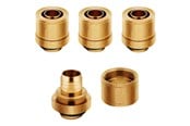 DIY Vannkjøling - Corsair Hydro X Series XF Softtubing 10/13mm Gold - CX-9051007-WW