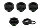 DIY Vannkjøling - Corsair Hydro X Series XF Hardline Fitting 12MM OD Black - CX-9052001-WW