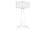Kabinett tilbehør (kjølepasta mv.) - Zebra MP6000 ACCESSORY POLE DISPLAY MNTR - MX201-SI00WW