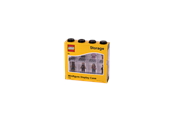 Barnerom - LEGO minifigur display case för 8 minifigurer, svart - 40650003