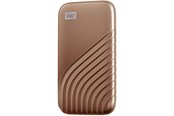 SSD - SANDISK WD My Passport SSD - 1TB - Gull - Ekstern SSD - WDBAGF0010BGD-WESN