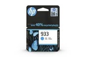Printertilbehør blekk/toner - HP 933 Cyan Original Ink Cartridge - CN058AE#BGX