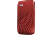 SSD - SANDISK WD My Passport SSD - 1TB - Rød - Ekstern SSD - WDBAGF0010BRD-WESN