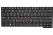 Tastatur - Lenovo Chicony - Bærbart tastatur - til utskifting - Tysk - Svart - 01YP292