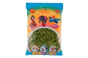 Kreative leker - Hama Beads - Olive Green 3000 pcs - 201-84