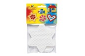 Kreative leker - Hama Ironing beads Pegboards-heart and Star - 4452