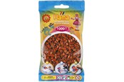 Kreative leker - Hama Ironing beads-Brown 1000 pcs - 207-20