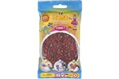 Kreative leker - Hama Ironing beads-Bordeaux red 1000 pcs - 207-30
