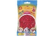 Kreative leker - Hama Ironing beads-hot red 1000 pcs - 207-29